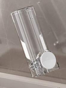 Suction Cup Soap Dispenser, No-Drill Bathroom Shower Gel Shampoo Refillable Bottle, Hotel Wall Mount Liquid Soap Dispenser, Home Shower Gel Bottle Home Bathroom Decor Fall Decor Back To School - Multicolor - View 7