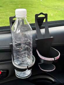 1PC Car Door Hanging Ashtray Holder Car Folding Cup Holder Tea Cup Holder Cup Holder Fixed Beverage Holder