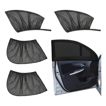 4 Cubres Parasoles Para Ventana De Coche Ajustables Con Protección UV Total Material Duradero Y Fácil Instalación Para Proteger El Interior Del Coche De Los Rayos Solares Dañinos Y Reducir El Calor Durante Todo El Año En Cualquier Tipo De Vehículo