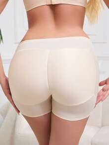 2入組高腰提臀內褲塑身緊身褲，5D加厚墊片內衣褲，適用於提升臀部曲線和控制腹部