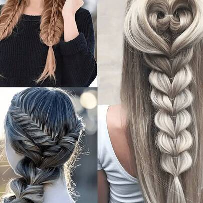 100pcs Transparent Disposable Elastic Hair Ties - High Elasticity Rubber Bands, Suitable For Ponytails, Minimalist Style, Great For Styling And Grooming, Women Hair Accessories