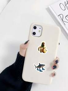 1 Stück Scroll Aufkleber Kollektion, süße Cartoon Kontoset dekorative Aufkleber, Siegelaufkleber, Handydekoration Aufkleber, Wasserglas Dekorationsaufkleber