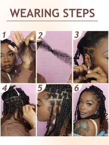 Afro Kinkys 散装真人发 12-18 英寸卷发 永久扭发辫子 可染色和漂白 50 克 1 件 30.48 厘米-45.72 厘米 - SNatural - 查看 7