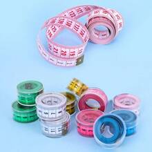 Bộ 5 thước dây may hiện đại, nhiều màu sắc, dụng cụ đo chính xác phù hợp cho việc cắt quần áo, đo thể dục, làm đồ thủ công DIY và nhiều hơn nữa (5 cái/3 cái/2 cái/1 cái) - Nhiều màu - Xem 11