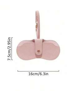 1 Peça Bolsa de Armazenamento Multifuncional para Óculos, Estojo para Óculos Portátil Resistente à Pressão na Moda, Capa Protetora Portátil para Óculos Femininos, Essenciais de Viagem, Suprimentos Escolares, Camping de Férias, Acessórios de Férias, Mini Acessórios de Viagem de Verão e Volta às Aulas, Bolsa de Armazenamento para Óculos e Batom, Bolsa para Óculos de Sol, Estojo Portátil para Óculos, Capa Protetora para Óculos de Sol de Viagem, Decoração Doméstica de Outono