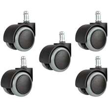 Office Chair Wheels 2-Inch 11mm Overall Standard Size