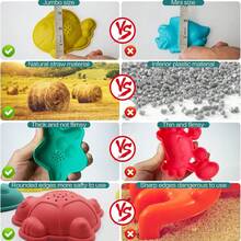 Set Juguetes de Playa Para Niños Modelos Castillo de Animales 30 PCS - Multicolor - Ver 8