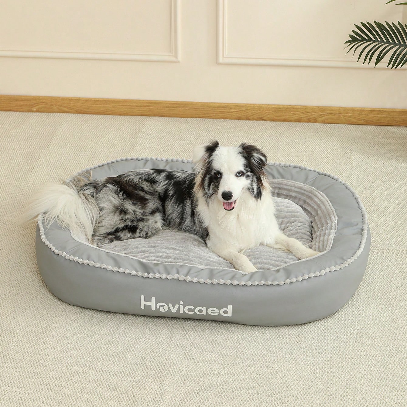Pieza Cama ortopédica grande para perros, Casa de perro lavable, Adecuada para mascotas grandes, medianas y pequeñas, Uso en todas las estaciones