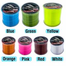 1 Rolle 500m/1640ft super starke Angelschnur, japanische Monofilament Nylonschnur, 2-35LB Fluorkohlenstoff-beschichtete Angelschnur