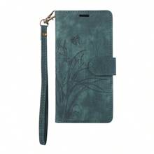 PU皮革基础款防摔手机壳,带信用卡槽,翻盖钱包式手机壳 - 綠色 - 查看 125