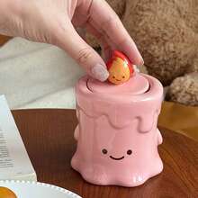 1 Stück süßer Cartoon Feuerwehrmann Zahnstocher Halter, kreative Weihnachtsdekoration, stilvolle Akzente für Wohnzimmer, Küche, Geschenke, Zuhause