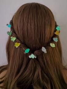 50 件迷你鸭形发夹，时尚、优雅、可爱的一体式夹子侧刘海发夹，发饰装饰，适合女士和女孩的礼物，适合日常和节日佩戴，爪夹、发夹、发夹、发夹、发夹、按扣夹、学校用品、发夹