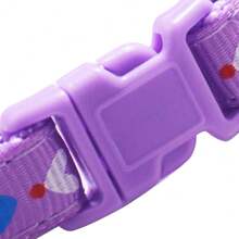 1pc Paw Print Pendant Pet Collar, Suitable For Small Cat, Dog Wearing And Traction