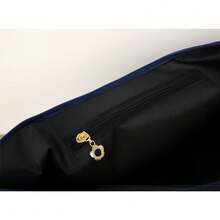 Shoulder Tote Bag For Women, Oxfold Top-Handle Purse, Foldable Weekend Hobo Handbag - Dark Blue - View 2