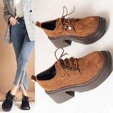 Women Loafers Shoes - 淺棕色 - 查看 3