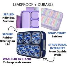 Lunch Box - Unicorn + Camo - View 4