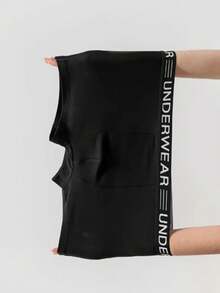 Bộ 5 quần boxer nam, thiết kế dây đai chữ cái, rộng rãi và thoải mái, nhiều màu sắc để lựa chọn, phù hợp cho mặc hàng ngày, bền, món quà tuyệt vời cho nam giới, quà Giáng sinh, quà đêm Giáng sinh, món quà lý tưởng cho phái mạnh. - Nhiều màu - Xem 7