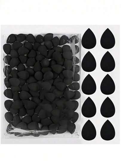 50-5pcs Mini Makeup Sponges, Makeup Tools, Powder Puffs, Makeup Blenders, Suitable For Liquid Foundation, Powder, Concealer, Designed For Contouring, Eyes And Corners, Fit For All Skin Types, Beauty & Personal Care, Travel Essentials, Dorm Necessities, Bridesmaid Gifts, Gifts For Mom, Birthday Gifts, Gifts For Friends And Teachers