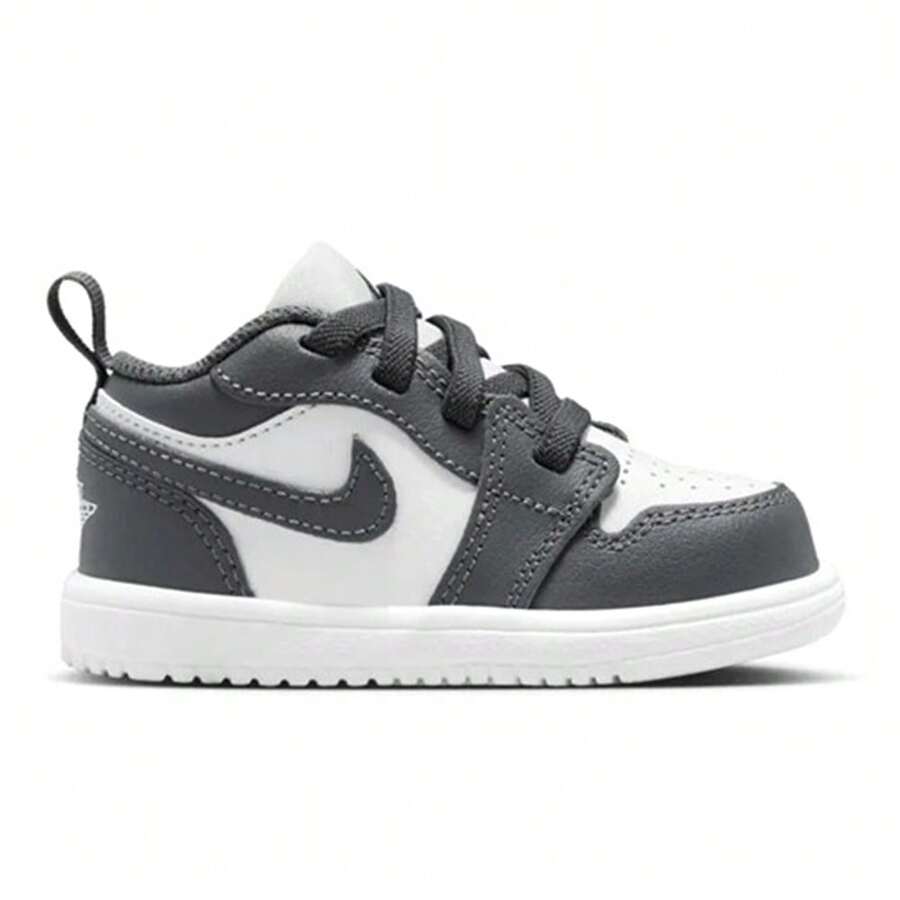 Zapatillas Jordan 1 Low Alt de niño pequeño en gris hierro/blanco cumbre (DR9747 044) - Gris - Ver 1