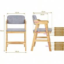 Kids Tables & Chairs - 淺灰色 - 查看 2