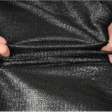 1pc 13.12ft X 13.12ft Sun Shade Net, Thickened Anti-UV Mesh Shading Net For Balcony, Greenhouse, Black