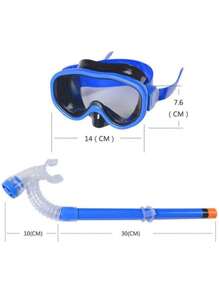 Kids & Adults Snorkel Set - Anti-Fog Swim Goggles, Diving Mask, And Breathing Tube For Swimming And Snorkeling