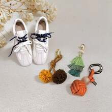 3 buc pandantive pentru pantofi cu bile de flori, decor cu ciucuri potrivit pentru pantofi casual, genți, chei de mașină, accesorii DIY de agățat de înaltă calitate, multifuncționale