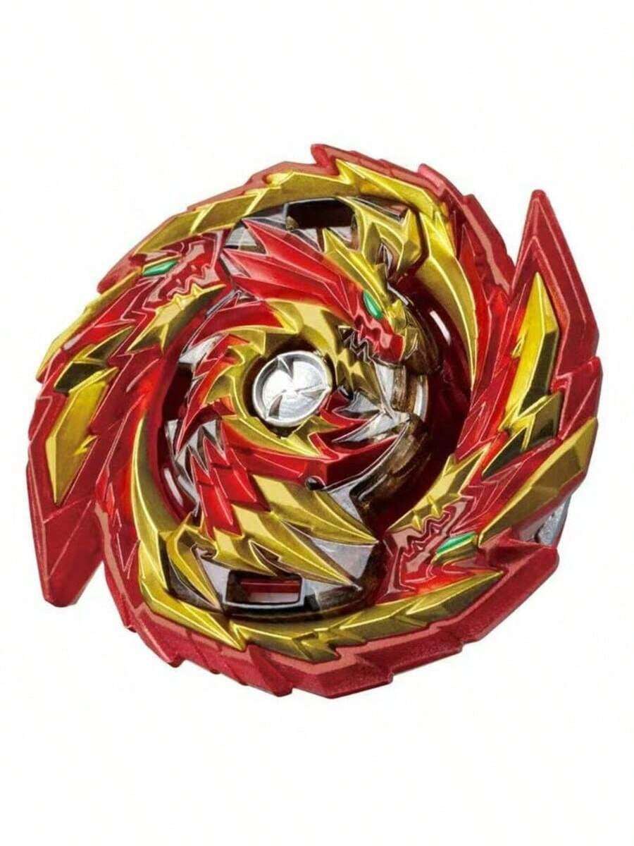 4D金属爆裂陀螺玩具，减压玩具，可旋转，生日/复活节礼物，完美礼物，玩具 - 彩色 - 查看 1