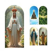 Sublimated Popsicle Roman Panel In Easy-To-Wear Fabric With Elastic - Our Lady Of Fatima - View 4