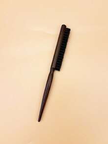 1 件专业沙龙野猪鬃毛细齿梳，接发造型工具发刷，DIY，返校，旅行度假必需品，女士发饰