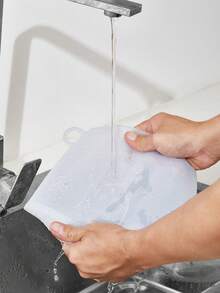 1200ml Silicone Food Storage Bags, Moisture-Proof & Durable, Suitable For Refrigeration, Boiling Water, Microwave Heating, Easy To Clean, Reusable, Foldable & Portable - Multicolor - View 9