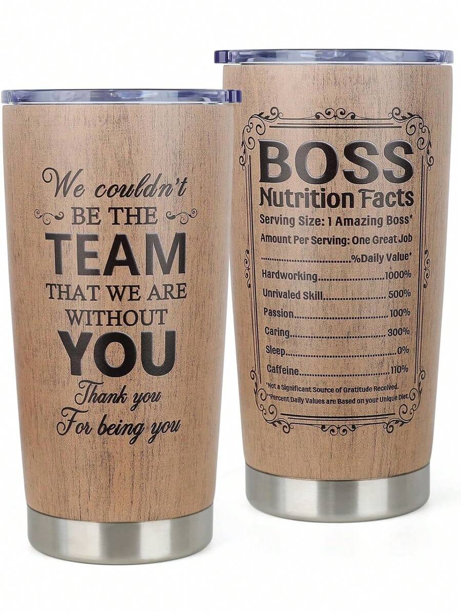 Boss Gifts - 20 Oz Stainless Steel Tumbler - Boss Day Gifts For Women - Unique Birthday Christmas Appreciation Gift For Bosses - Boss - View 1