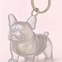 1pc Pet Owner Keychain, Dog Hair Collection Storage Box, High-Quality Bag Accessory, Cute Pet Lover Gift, Creative Pet Owner Essential Car Accessories Goth Y2k