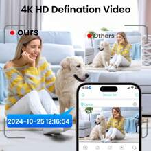 Cameră mini 5MP, viziune nocturnă în interior, supraveghere video, monitorizare securitate, baterie reîncărcabilă 3000 mAh, cameră de acasă, compatibilă cu cartela SIM 4G