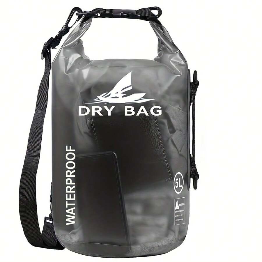 Bolsa seca impermeable para mujeres y hombres, bolsa de almacenamiento seco de 5L/10L con cierre enrollable, ligera, para viajes, natación, navegación, kayak, camping y playa