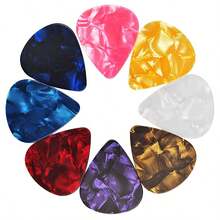 6-50pcs Boxed 0.46mm SLL Guitar Picks Pattern Random Ship ABS Cartoon Pick Suit For Guitar Ukulele Bass Musical Instrument Performance Accessories - Multicolor - View 8