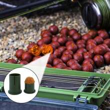 1 pieza Herramienta moldeadora de cebo de carpa, fabricante de cebo portátil, equipo de señuelo de pesca, regalo de pesca para hombres/amantes de la pesca (6.3*8.5cm)