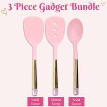 Paris Hilton 3 Piece Kitchen Utensil Set With Jewel Shaped Handles, Pink - 預設 - 查看 3