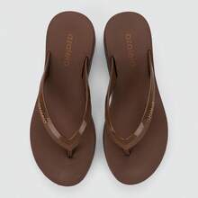Azaleia Orthopedic Clog Sandal Fasciitis Spur 33 To 39 - 巧克力棕色 - 查看 4
