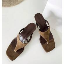 Women Flip-Flops - Marrón - Ver 8