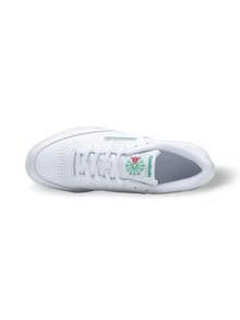 Reebok Club C 女士休闲鞋 轻便缓震透气舒适厚底logo亲肤百搭皮革日常健身通勤下班休闲旅行 货号 100000155 - 白/綠 - 查看 3
