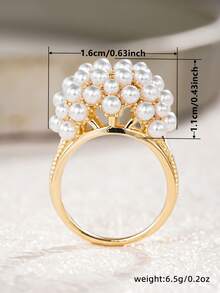 1 PC Cute Ring For Women For Wedding Engagement Party Jewelry Valentine's Day Gift - 6# - View 9