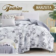 简约百搭防尘绗缝床罩，春夏空调被褥，纯棉床罩-100%纯棉保暖加厚空调被床单套-双面绗缝碎花床罩单件纯棉绗缝垫，榻榻米床单三件套配美式绗缝套 - F003 - 查看 2