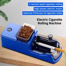 2-In-1 High Power Small Household Electric Cigarette Roller, Tyre-C Interface 8.0/6.5 Universal