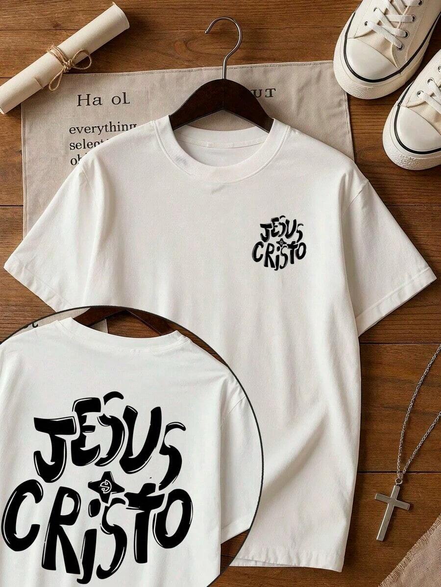 Personalized Unisex Gospel Church Jesus Christ T-Shirt Front And Back - trắng - Xem 1