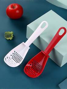 1/2/3pcs 7-In-1 Multifunctional Kitchen Tool Set - Garlic Press, Egg Separator & Whisk, Potato Masher With Strainer & Spatula | Space-Saving Cooking Utensils, Suitable For Baking, Salad Prep (Dishwasher )