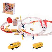 E﻿Lectric Train Set, Mini Trains, Toddler Toys Train Games, Toy Train, Bullet Train, Train Tracks, Flex Track, Magnetic Train Gifts, Model Train Set, Train Toys For Toddlers 3+ - Multicolor - View 11