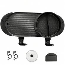 Hot Pot With Grill, 2200W 2-In-1 Electric Smokeless Grill And Hot Pot, Korean BBQ Shabu Shabu Hotpot With Separate Dual Temperature Control, Non-Stick Pan, For 1-6 People Family Dinning - 查看 8