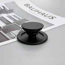 Magsafe Magnetic Translucent Color Design Phone Grip Compatible, Magsafe Collapsible Mobile Phone Stand Holder For Smartphone Tablet Cell Phone Accessory Compatible With IPhone, Android Phone, Gift For Birthday, Family, Friends For Office, Dorm And Home Use Phone Holder Phone Stand For Bed - Black - View 8