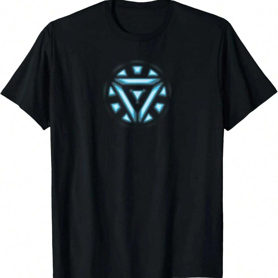 Studios   Tony Stark Arc Reactor T-Shirt - 黑色 - 查看 1